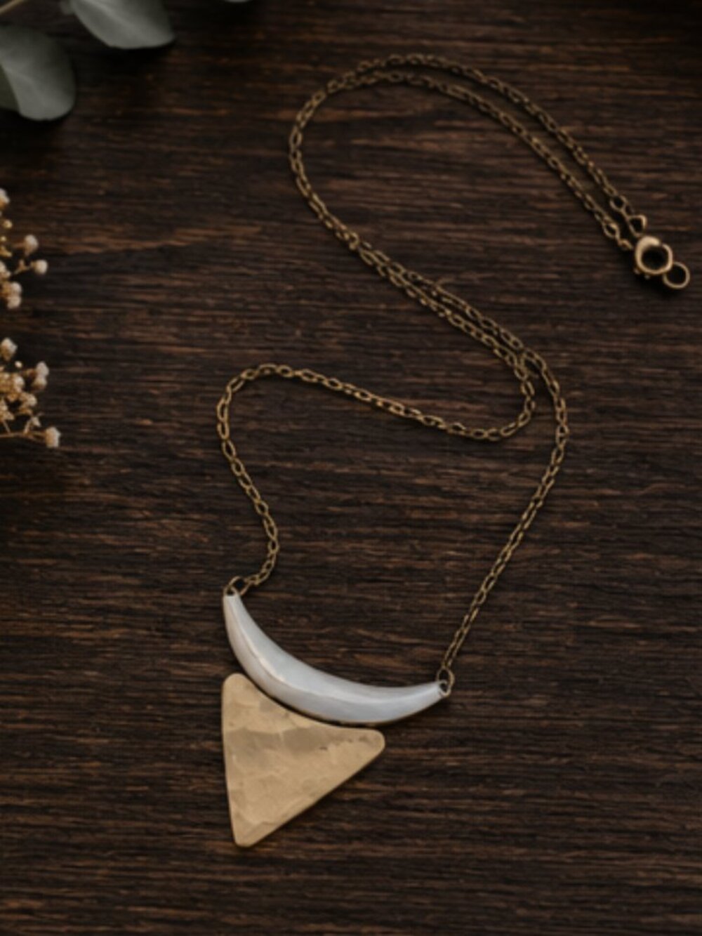 Geometric Statement Necklace